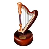 Wind Up Music Box,Violin Mechanism Musical Box Miniature Musical Instrument Table Ornament for Office Home Decorations