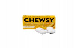 Chewsy chewing gum with xylitol 15g lemon