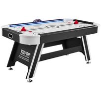Air-Powered Hockey Table Sport Hockey Game Pushers Pucks LED Scoring