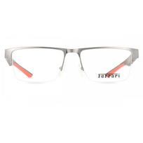 Ferrari Scuderia Men Eyeglasses 105 Fz7007 Brushed Gunmetal/57-17-145
