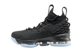 Nike LeBron 15 Black Metallic Gold GS 922811-006 36