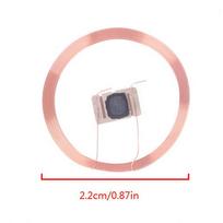 Hot 5pcs 21.6mm 13.56MHZ UID IC Card ID Rewritable Changeable Chip Keyfob RFID Self-adhesive coil