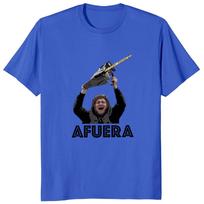 Casual 100 Cotton Soft Unisex Tee Tops EU Size Presidente T Shirt Retro Javier Milei Fans Gift Short Sleeve heavyweight 2024 S