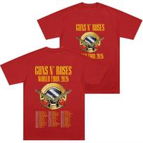 Guns N Roses World Tour 2026 TShirts Rock Band Hip Hop Streetwear Double Spear Rose Graphic T Shirts Trendy Unisex Casual Top S