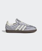[Adidas] X Caroline Hu Samba OG Satin - Silver JP9283 265