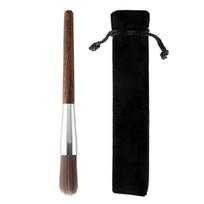 Coffee Grinder Cleaning Brush Walnuts Wood Handle Dusting Espresso Brush 1
