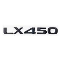 GX460 GX470 LX450 LX470 LX570 LX600 RX270 RX300 RX350 3D Car Rear Trunk Sticker logo ABS letter Badge Accessories LX450 juoda