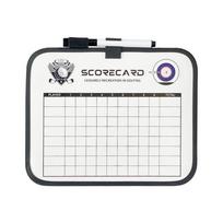 Golf Scoreboard Plastic Erasable Double-Sided Whiteboard Model F-81 for Points Competition Scoring and Writing juoda