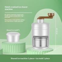 Manual Ice Shaver Crusher Hand Crank Snow Cone Maker Portable Shaved Ice Machine For Home Kitchen Diy Fruit Shaved Ice Breaker