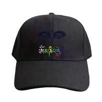 Buddha Wisdom Eyes and Om Mani Padme Hum Mantra Cap Man Adult Hat Fashion Casual Adjustable Printed Baseball Caps Trucker Cap Adjustable