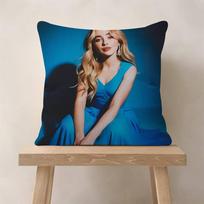 Pop Beautiful Singer S-Sabrina Carpenter Cushion Cover Decorative Pillow Sofa Home Decor Case Pillow Cases 30x30cm