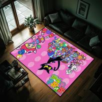 Žaidimas P-Puyo Puyo Mažas Kilimas Lovos Šoninis Virtuvės Vonios Svetainės Namų Namo Miegamojo Grindų Kilimėlis Durų Kilimėlis Kilimas Dekoracija 40cm x 60cm