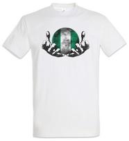 Nigeria Football Magic Ball T-Shirt nigerian Soccer Flag World Championship XL