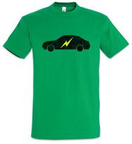 Electric Car T-Shirt BEV EV Vehicle Go Green Energy Fun Car Cars Zero Emissions L