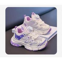 Kids Velcro Strap Sneakers Lightweight Breathable Mesh Shoes Boys Girls Toddler Casual Outdoor Sizes 26-31 6 pairs per lot