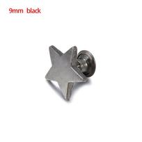 10sets(20pcs) Shoes Decoration Crafts Cloth Button Scrapbooking Garment Stars Rivets 9MM juoda