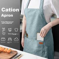 Meilixin Waterproof And Oil-Resistant Apron, Unisex Kitchen Cleaning Smock, Milk Tea Chef Workwear, Cationic Apro