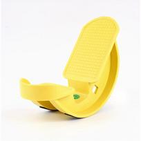 Non-Electric Plastic Stretching Wheel for Leg Training and Physical Therapy 1pc geltona