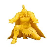 Plastic Kneeling Knight Pen Rack 3D Printed Figurine Fountain Pen Holder  Birthday Gift geltona