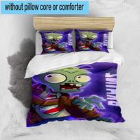 1PC Zombie Party  3pcs Bedding,Including 1pc Duvet Cover And 2pcs Pillowcases Perfect for Christmas,Ideal for Bedroom, Dormitory 135cm*200cm