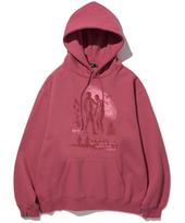 Notponerd Defy Death Pullover Hood - Pink Pink/L