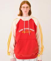 Main Booth Billys Crew Hood T-Shirt(Brick) Size 1