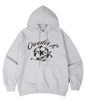 O Under R Star Oversized Hoodie 9 Colors [Fleece-Lined] (A Type) Green/Xl