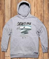 Doldol Fico-Hoody-165 Extreme Fishing Brand Pico Hairtail Hoodie Light Gray/Xl