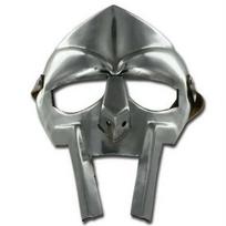 Tikra viduramžių gladiatoriaus kaukė MF Doom Mad Villain 18g minkšto plieno veido šarvai