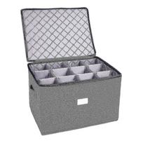 Wine Glass Storage Holds 12 Wine Glasses Or Wine Foldable Storage Box Can Also Be Used For Clothing Shlm