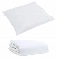 vidaXL Antklodė Other su pagalve 2 vnt White 155 x 200 cm Pūkų Lumarko! | 3376263 VidaXL | 8721288603029