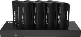 Sistema AV signalo perdavimui Eaton InLine® vaizdo skirstytuvas/pratęsėjas, 1x4, Cat.6, HDMI 4K/30Hz, komplektas | 4043718348756 | 4043718348756