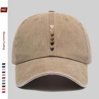 pc Striped Heart Print Baseball Cap Multiple Heart Pattern Design Sun Hat Party Decoration Hat Comfortable And Lightweight T 1pc