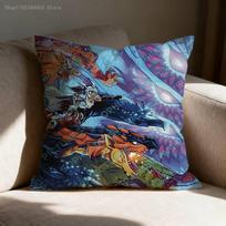 Rathalos Nargacuga M-Monster H-Hunter Pillow Case For Sofa Decor Car Office Room Printing Cushion Cover Decoration and Protector 40x40cm