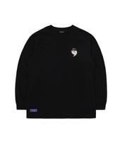 Upper Strop Golf [Up3100] Upst Golf Signature Logo Long Sleeve Round Neck T-Shirt Black L