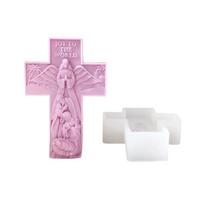 Unique Religious Silicone Mold Soap Crafting Moulds Epoxy Resin Jewelry Molds Silicone Texture Suitable for Baking Delights 1