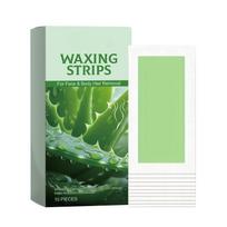 Ximonth Facial and Body Hair Removal Strips for Smooth Skin žalia
