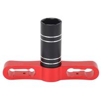 Quick Install Hex Sleeve Wrench for Traxxas/Axial/Arrma/ HSP/Redcat/ECX/HPI 1/8 1/10 1/12 RC Cars raudona