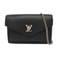 [Pre-Owned] Louis Vuitton Mylockme Chain Pochette 'Black Calfskin Leather' - Good #NQNU7Z ONE SIZE