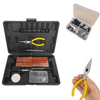 93pcs Heavy Duty Tubeless Tire Repair Kit Herramienta De Reparacion De Neumaticos Puncture Patch Emergency Car Tyre Repair Kit 93pcs