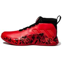 Adidas Dame 5 Mid Tops Large Red EE4046 40⅔ raudona