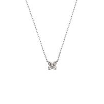 Necklace K10 White Gold White Topaz AJBN160740TH [Vendome Aoyama] [Official]