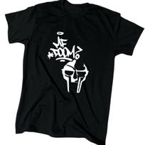 MF DOOM T-SHIRT - Men - Black - Hip Hop - Cotton - Gift - Crew S