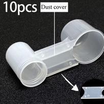 Plastikinis Paukščių Girdytuvas Lesyklėlė Vandens Buteliukas Puodelis Katėms Vištoms Balandžiams Balandžiams Namų Sodo Automatinis Vandens Dozatorius Paukščiams (Clear,6pcs) gryna