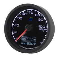 68mm Automobilio vandens temperatūros matuoklis DC 10 15V Rodyklinis Skaitmeninis vandens temperatūros matuoklis Termometras transporto priemonėms Automobilių