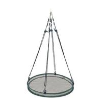 Practical Bird Feeder Food Catcher Tray 15/24/30inch Diameter Outdoor Feeding Platform Spillprevent Design Garden Use M gray