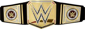 Mattel WWE Championship Title, Undisputed WWE Universal Championship Roleplay & Costume Accessory, Wearable Leather-Like Belt, Over 3 Feet, One-Time