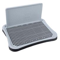 Splash-Proof Dog Training Toilet Detachable Leakproof Dog Litter Box Non-slip Plastic Pee Pad Holder Pet Accessories
