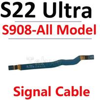 For Samsung Galaxy S22 Ultra S908 S908B S908U S908E S9080 S908N WIFI Signal Antenna LCD Main Cable USB Charging Port Dock S908-Signal Cable