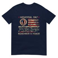 Veterans Day 2025 Usa Memorial Day Red Poppy Flower Military Tshirt S